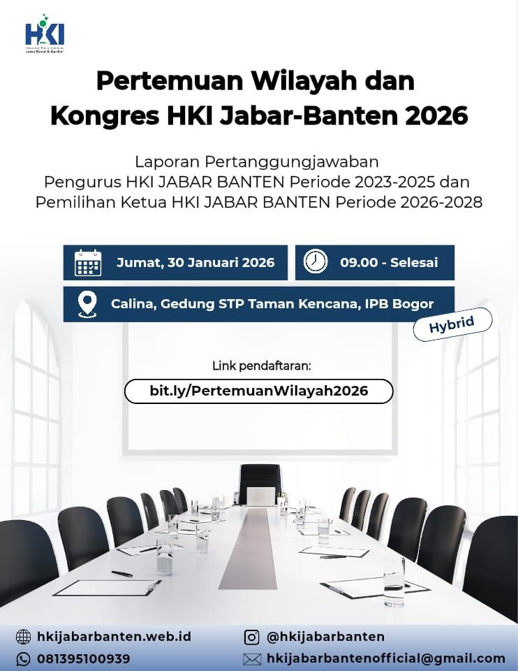 [30 Jan 2026] Pertemuan Wilayah dan Kongres HKI Jabar–Banten 2026