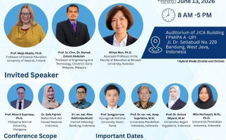 [13 Jun 2026] International Conference on Advances in Chemistry and Chemistry Education (ICoACCE) 2025